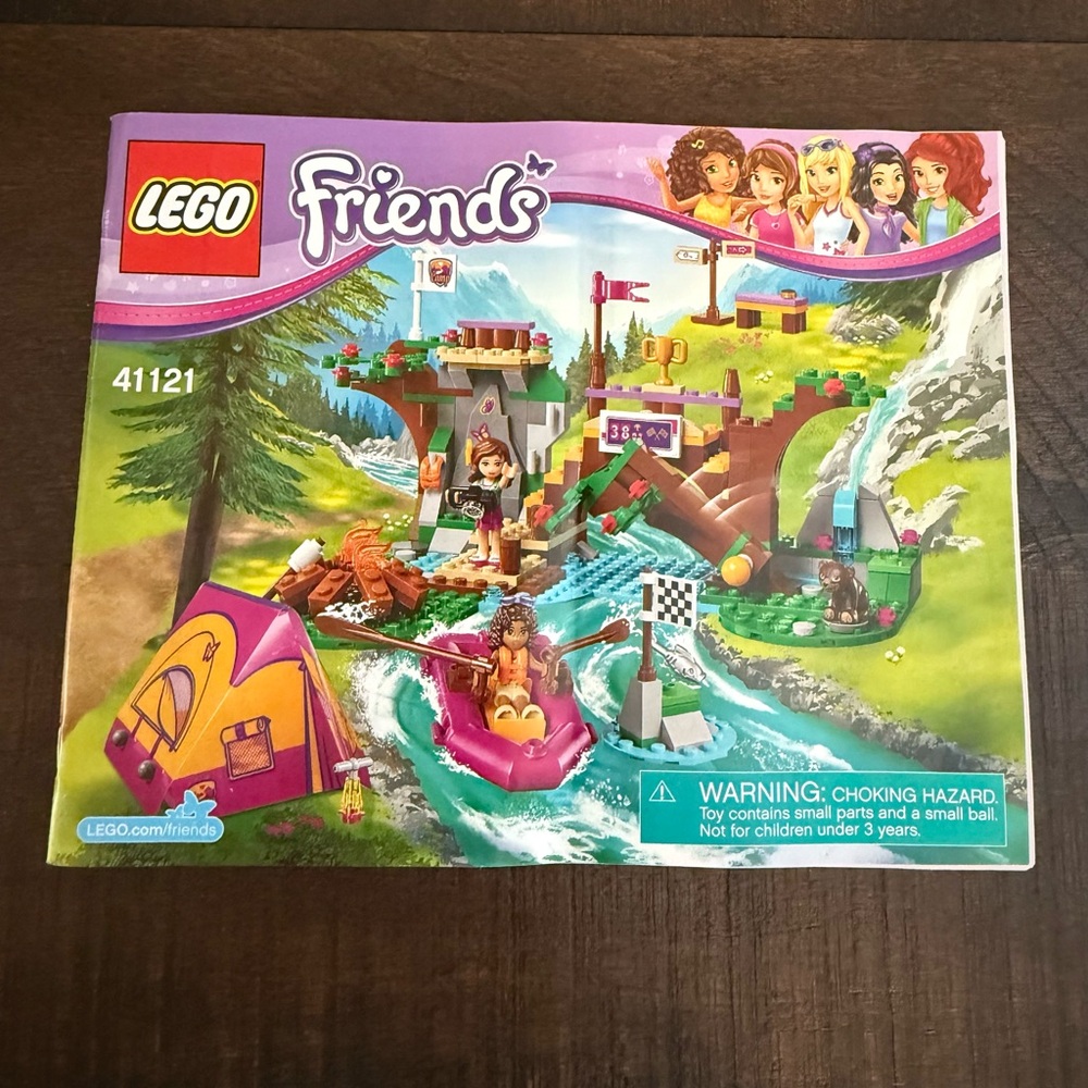 Lego 41121 (RETIRED) Friends-Adventure Camp Rafting Ages 6-12 320 Pieces - Picture 3 of 7
